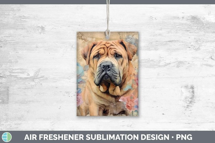 GorgeousVintage Decoupage Air Freshener design.