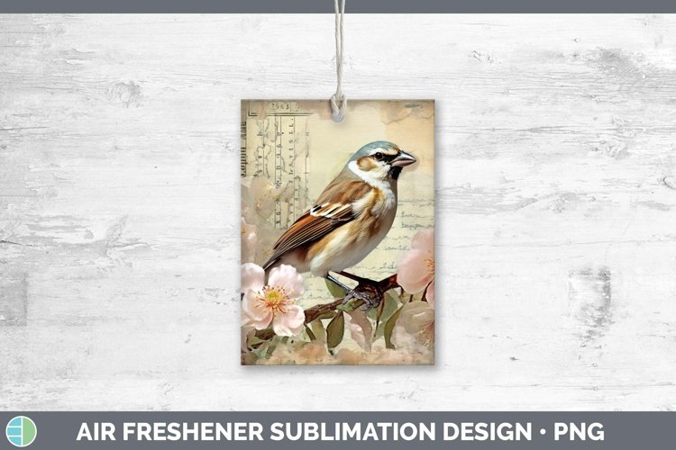 GorgeousVintage Decoupage Air Freshener design.