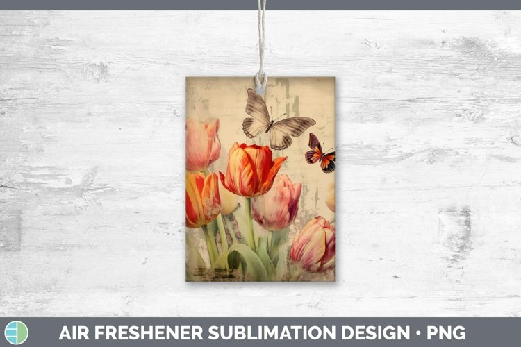 GorgeousVintage Decoupage Air Freshener design.