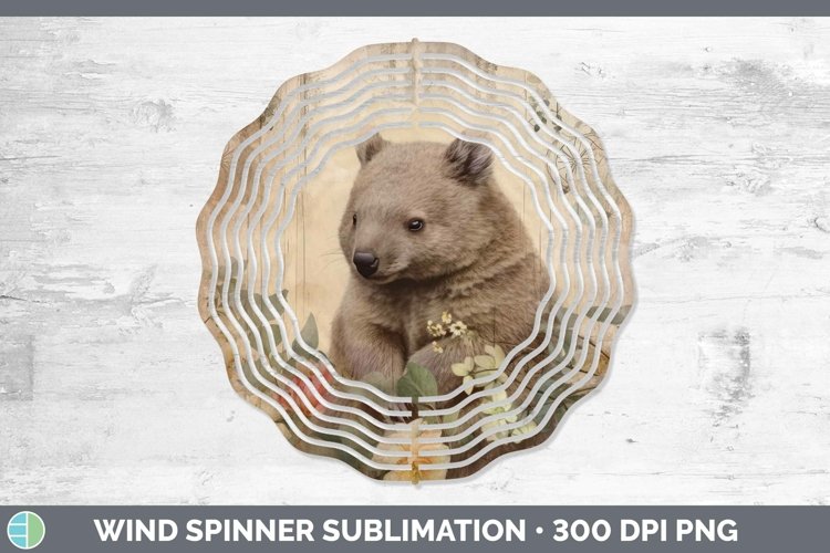 GorgeousVintage Decoupage Wind Spinner design.