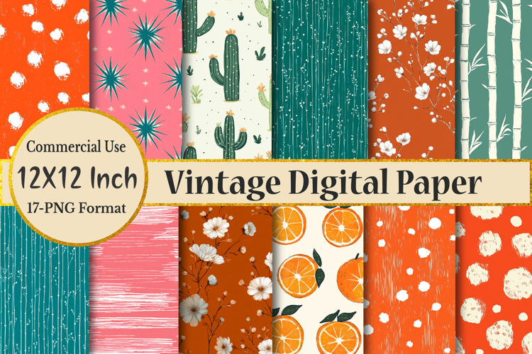 Vintage Digital Paper