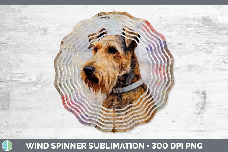 GorgeousVintage Dogs Wind Spinner design.