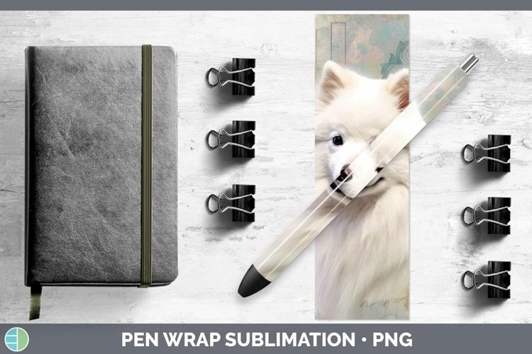 GorgeousVintage Dogs Pen Wrap design.