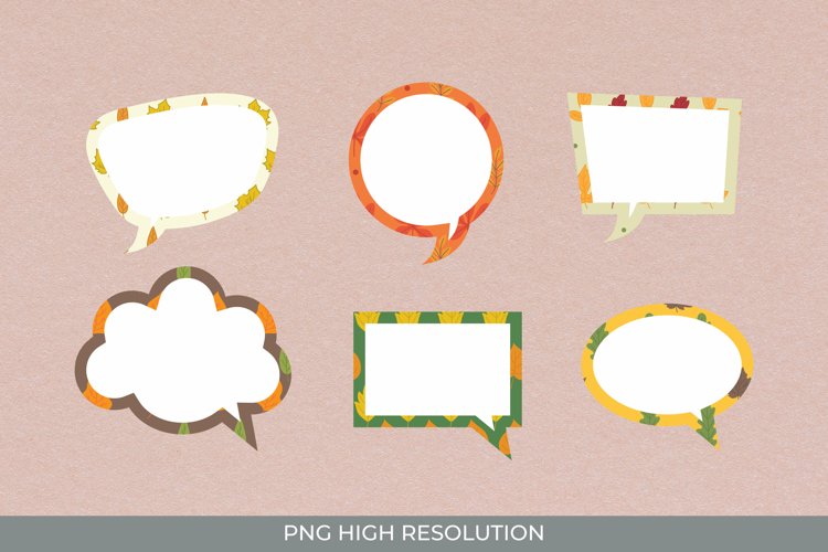 Word Bubble Clipart Image 8
