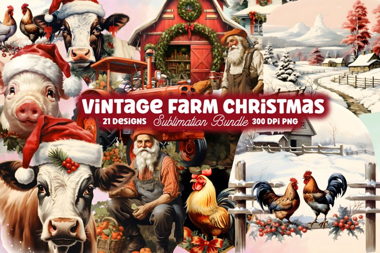 Vintage Christmas Clipart Image 9