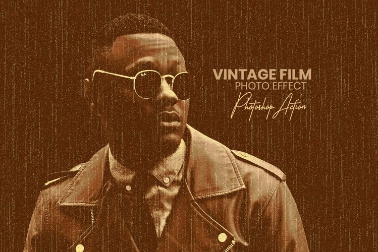 Vintage Film Photoshop Action