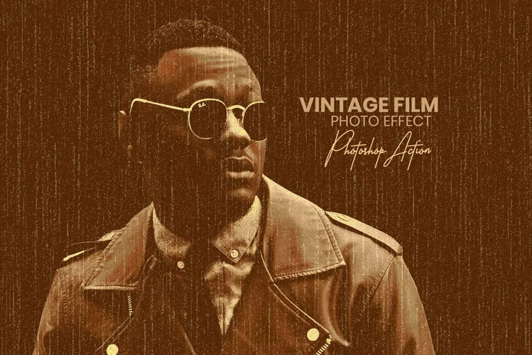 Vintage Film Photoshop Action