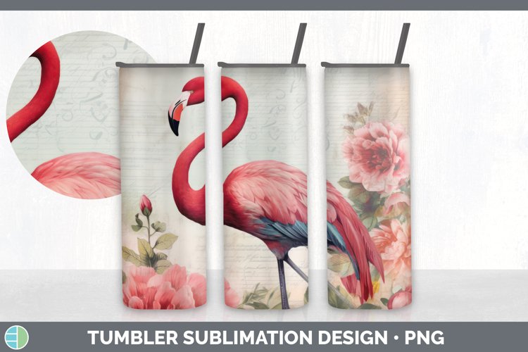Flamingos Clipart Image 17