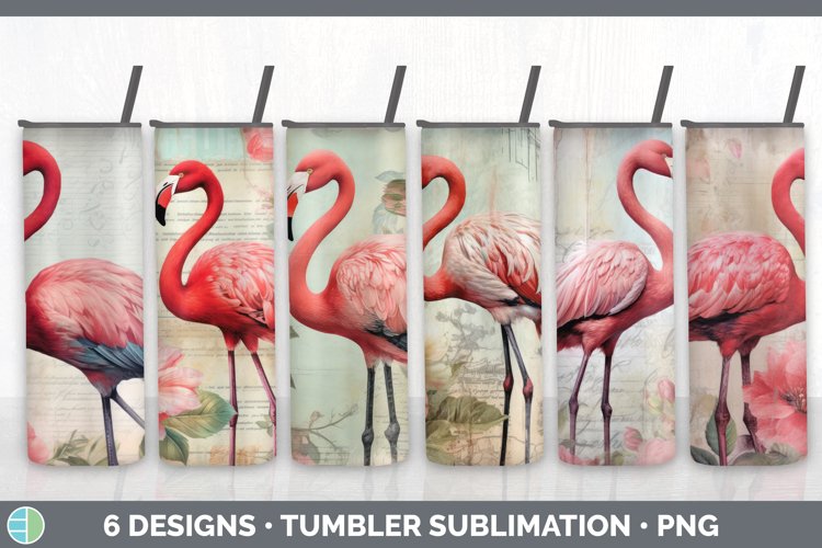 Flamingos Clipart Image 2