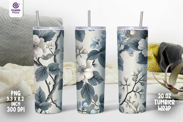 20 Oz Sublimation Tumbler Wrap Image 6