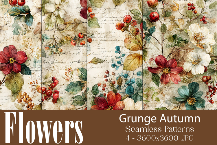 Fall Flowers Clipart Image 13