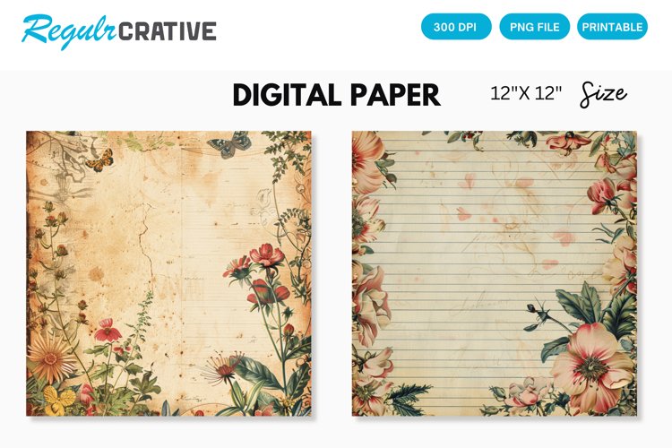 Printable Scrapbook Paper