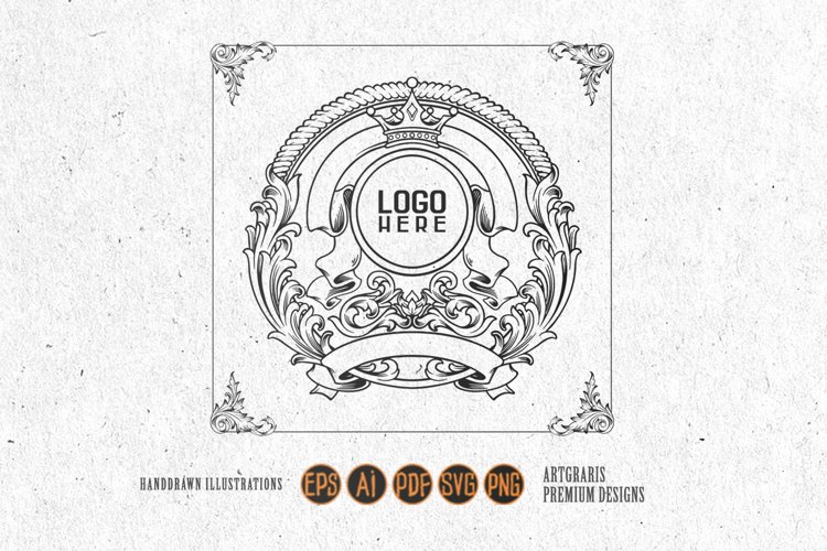 Vintage Frame Svg Image 23