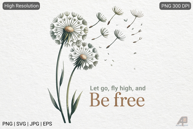 Boho Retro Flowers Inspirational Quotes