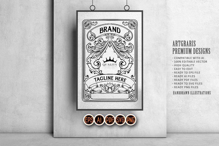 Vintage Frame Svg Image 10