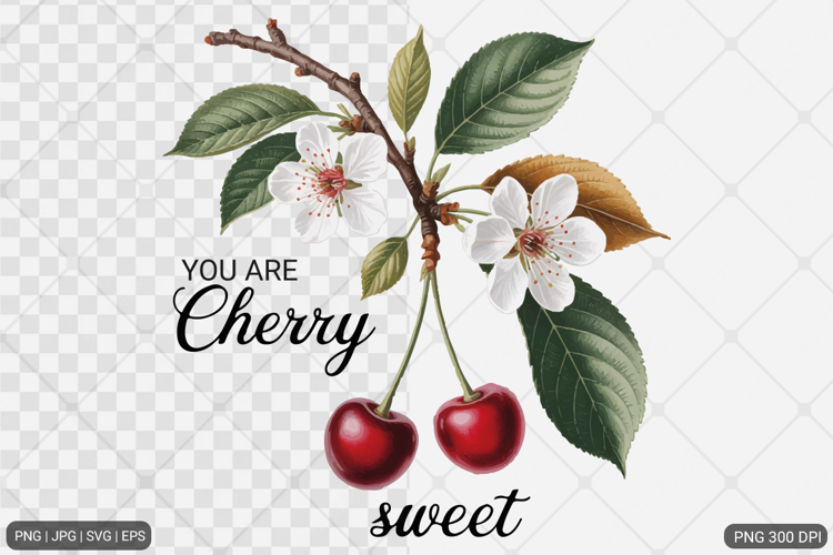 Vintage Fruit Sublimation SVG PNG