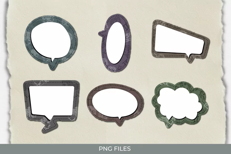 Vintage Gemini Sign Seamless Pattern Speech Bubble