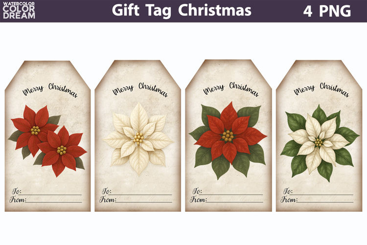 Gift Tag Clipart Image 14