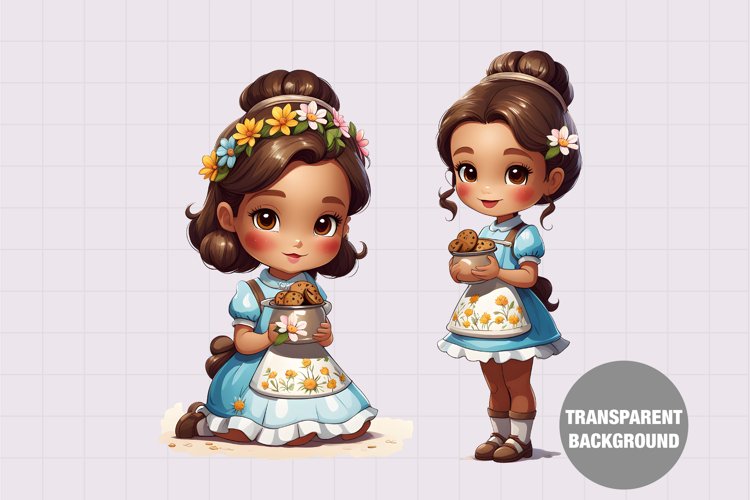 Baby Girl Clipart Image 23