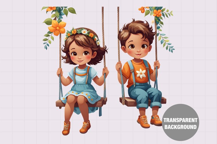 Baby Girl Clipart Image 17