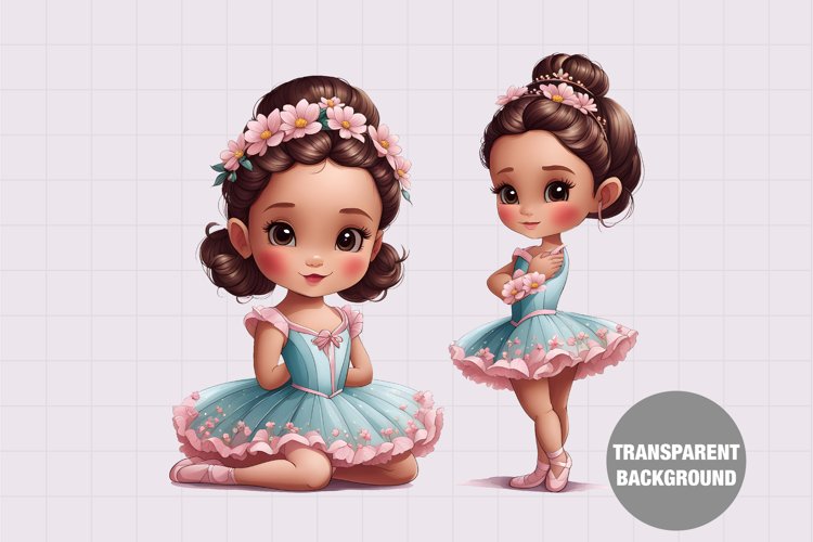 Baby Girl Clipart Image 6
