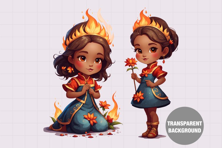Baby Girl Clipart Image 2
