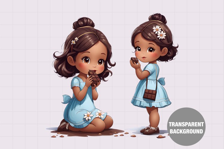 Baby Girl Clipart Image 7