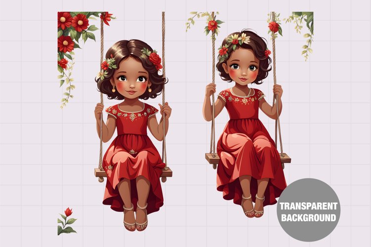 Baby Girl Clipart Image 24