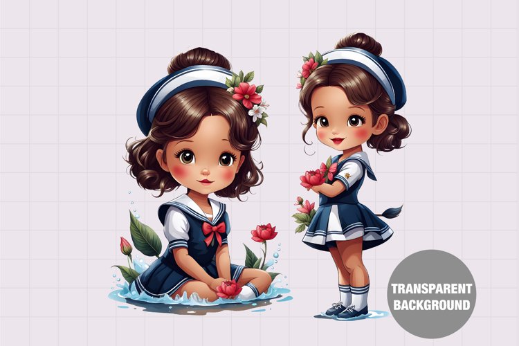 Baby Girl Clipart Image 22