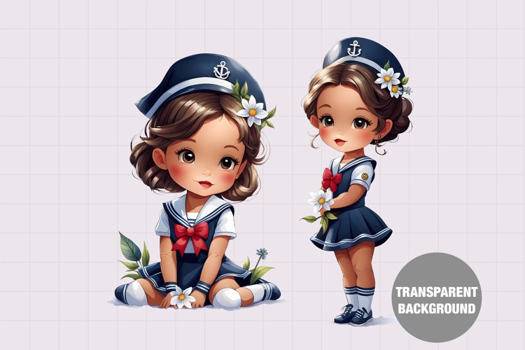 Baby Girl Clipart Image 12