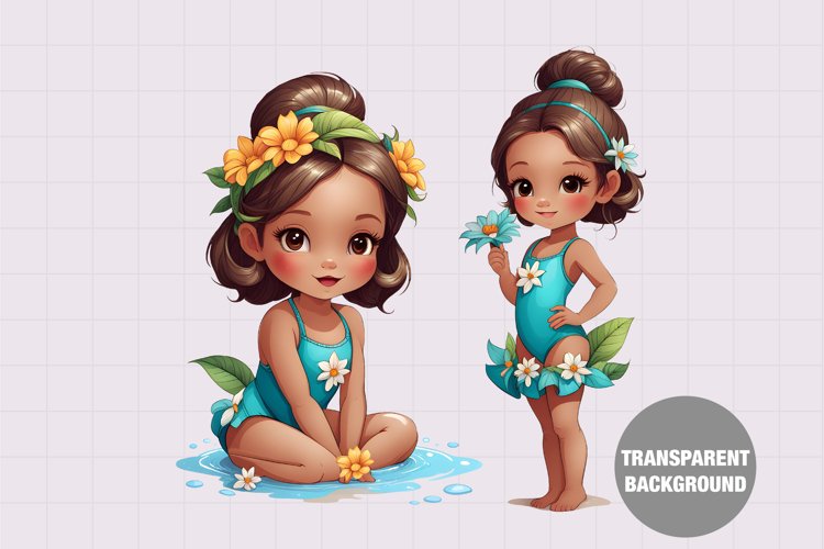 Baby Girl Clipart Image 22
