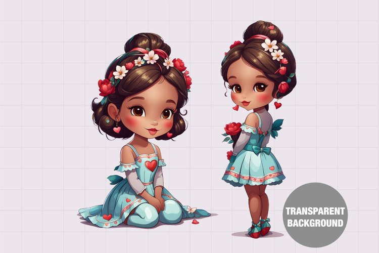 Baby Girl Clipart Image 5