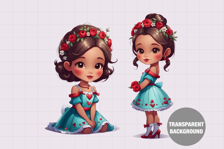 Baby Girl Clipart Image 10