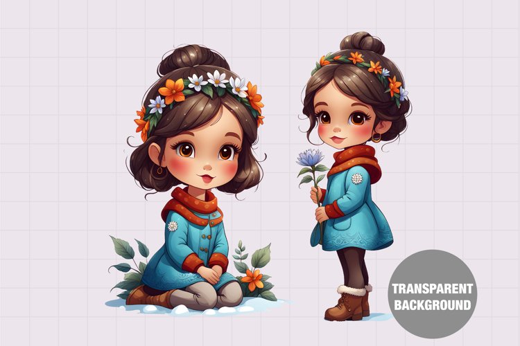 Baby Girl Clipart Image 18
