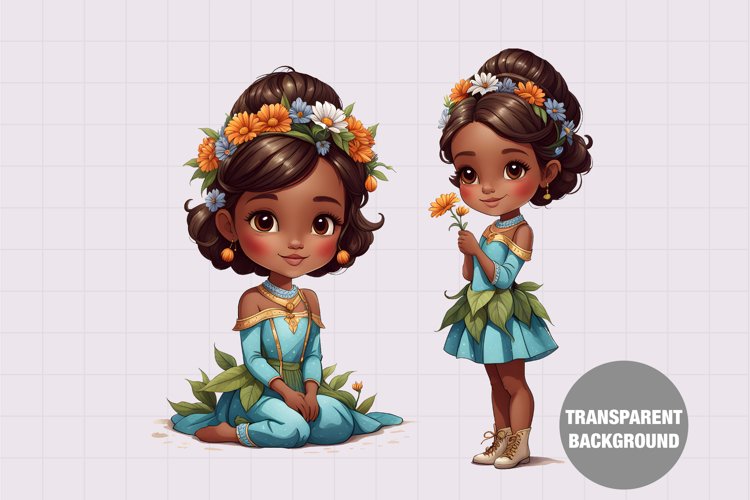 Baby Girl Clipart Image 9