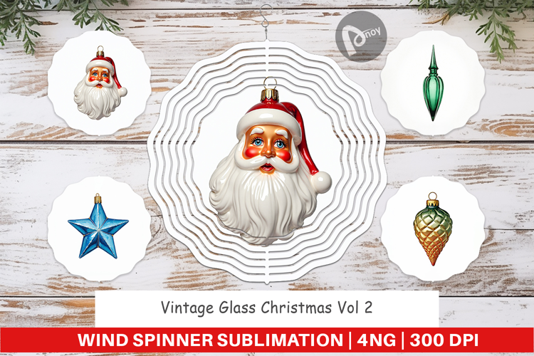 Glass Ornaments Wind Spinner