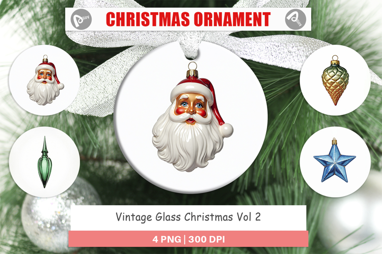Glass Christmas Ornaments Ornament