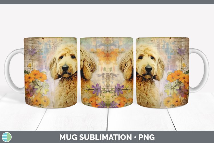 Goldendoodle Clipart Image 22