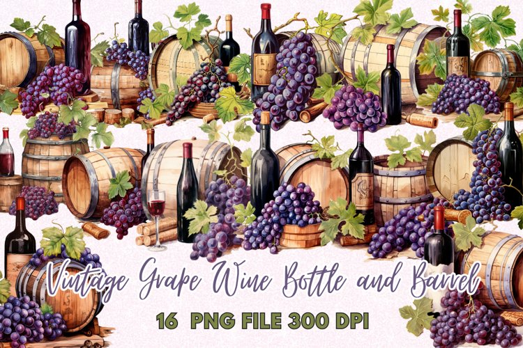 Wine Bottle Clipart Image 15