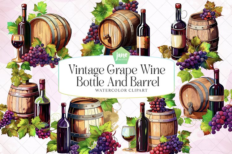 Wine Bottle Clipart Image 3