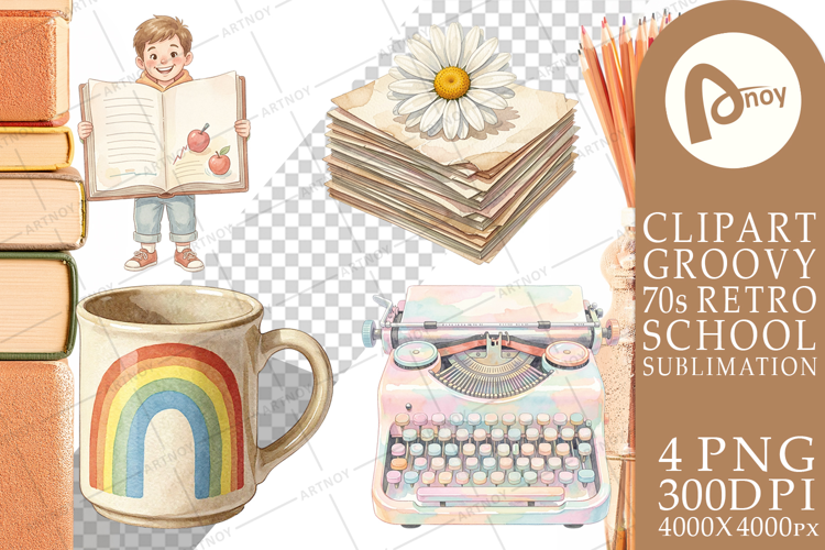 Groovy Teacher Accessory Sublimation