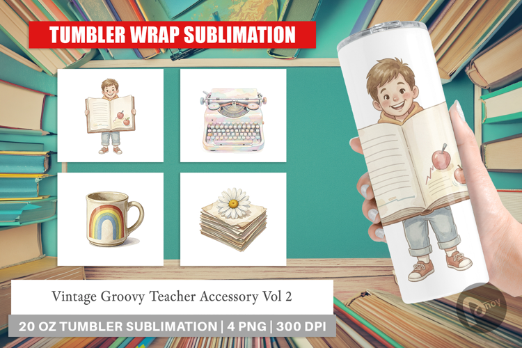 Groovy Teacher Accessory Tumbler