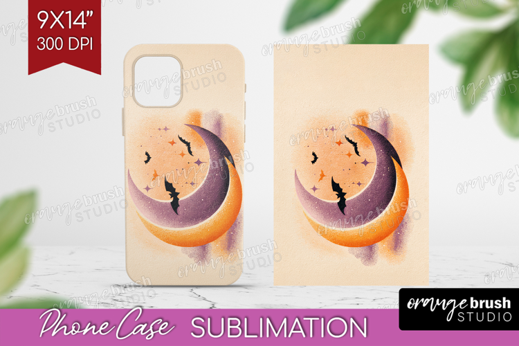Retro Halloween Phone Case PNG - Vintage Case PNG