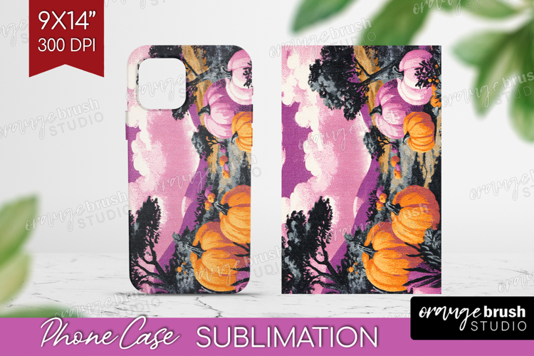 Retro Halloween Phone Case PNG - Vintage Case PNG