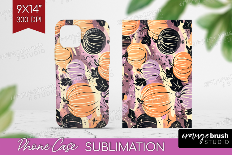 Retro Halloween Phone Case PNG - Vintage Case PNG