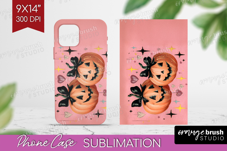 Retro Halloween Phone Case PNG - Vintage Case PNG