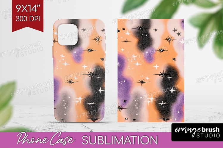 Retro Halloween Phone Case PNG - Vintage Case PNG