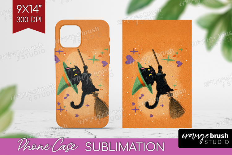 Retro Halloween Phone Case PNG - Vintage Case PNG