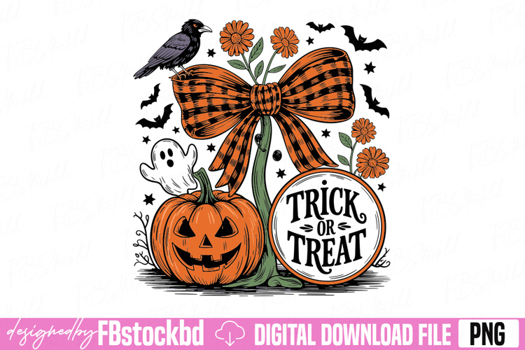 Vintage Halloween Ghost Coquette Png