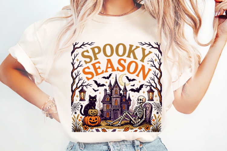 Vintage Halloween Horror Night PNG Designs